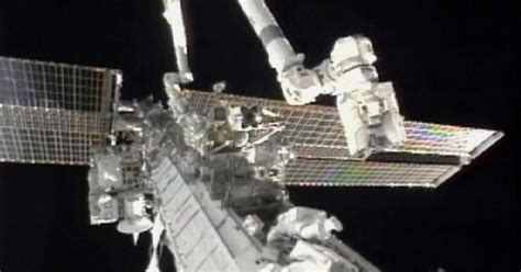 Space Station Suffers Cooling Problem Crew Safe