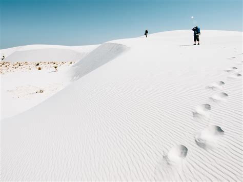 Almost its own private copacabana beach, only small. White Sands | National Park Foundation