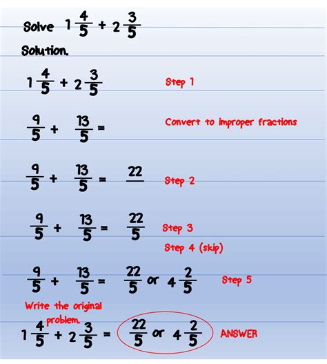 Addition And Subtraction Of Similar Fractions Math Lover