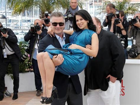 Alec Baldwin Sweeps Pregnant Wife Off Feet At Cannes