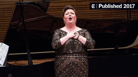 Review A Singer Scales Back Her Grand Opera Voice The New York Times
