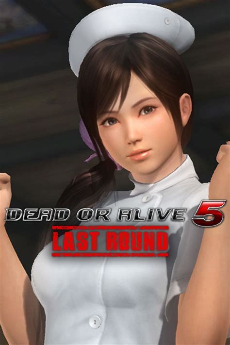 Dead Or Alive 5 Last Round Kokoro Nurse Costume 2015 Box Cover Art