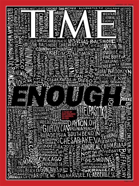 Time Magazines Striking Cover Lists The 253 Us Cities That Experienced
