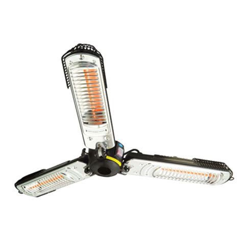 Best ceiling mounted infrared patio heater. 2000 watt Outdoor Infrared Parasol Patio Heater