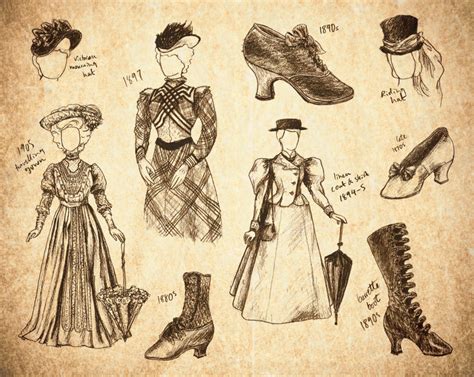 Steampunk Fashion Sketches By Skopseudonym On Deviantart