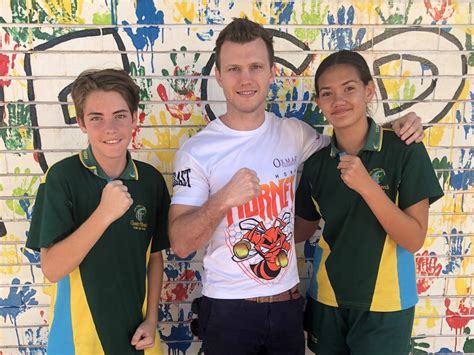 Boxer Jeff Horn Visits Clontarf Beach State High School To Talk About