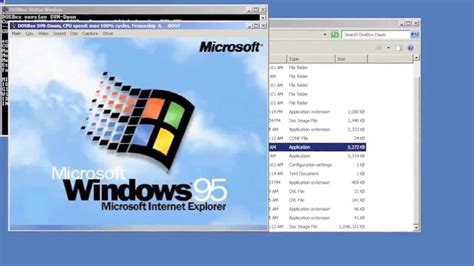 Installing Windows 95 In Dosbox Part 1 Window Installation
