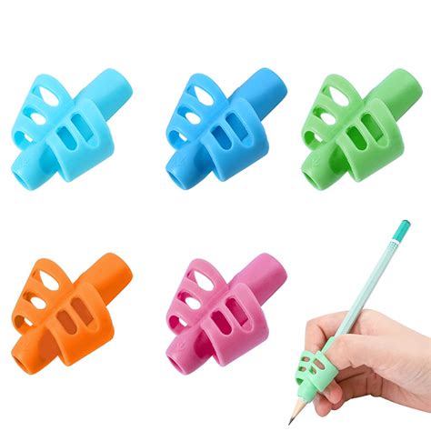 Buy 5 Pack Pencil Grips For Children Writing Aid Grip Pencil Grip