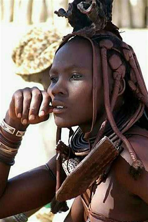 Himba Angola Beautiful African Women Himba Girl Himba People