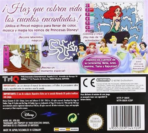 Disney Princess Enchanting Storybooks Boxarts For Nintendo Ds The