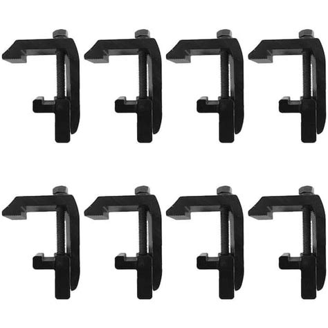 Calhome Cap Topper Mounting Clamps For Track System Truck Rack Camper