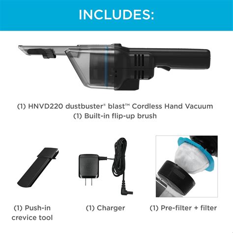 Dustbuster Blast Cordless Handheld Vacuum Blackdecker