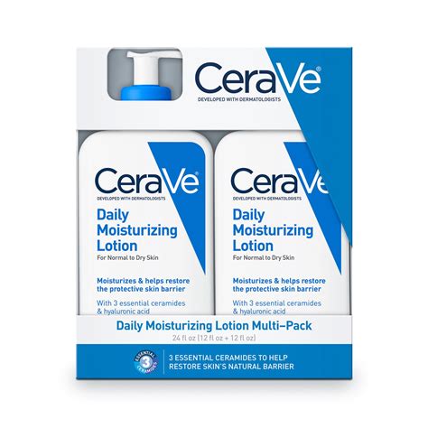 Cerave Daily Moisturizing Lotion Normal To Dry Skin 12 Fluid Ounce 2