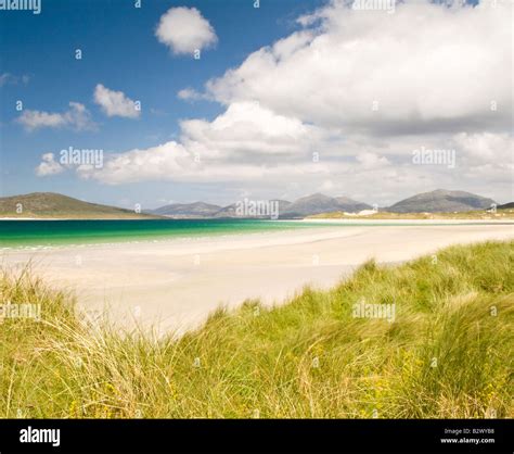 Seilebost Beach Isle Of Harris Hebrides Scotland Uk Stock Photo Alamy