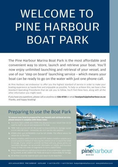 Welcome To Pine Harbour Boat Park Pine Harbour Marina