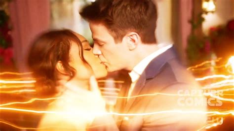 Barry And Iris Wedding Enters In Flash Time Kiss Scene Hd The Flash