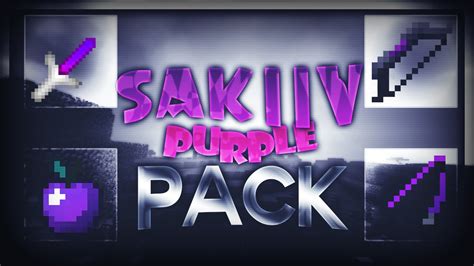 Minecraft Pvp Texture Pack Purple Uhc Pack Sakiiv3 16x16 1718