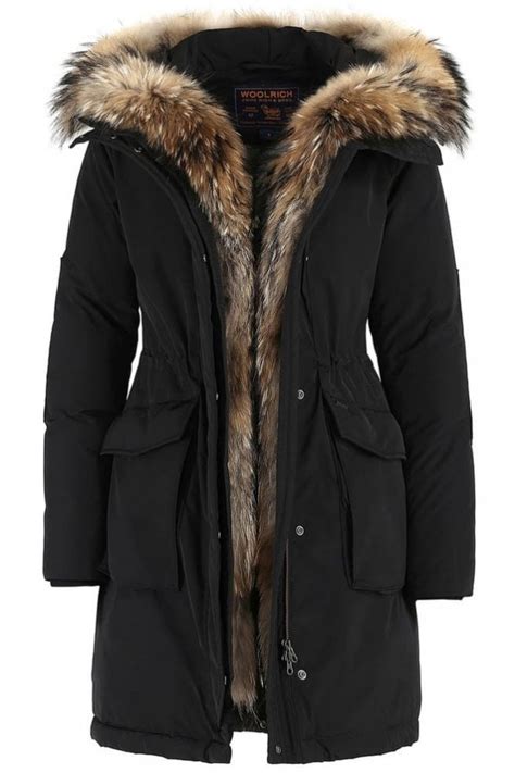 Woolrich Ws Ws Military Parka In Black At Sue Parkinson