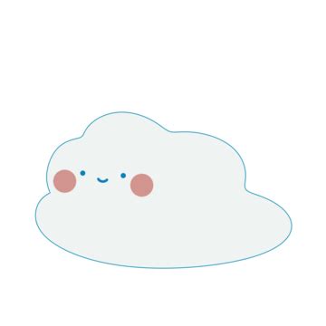 Cute Cloud Illustration Cute Cloud Illustration PNG Transparent