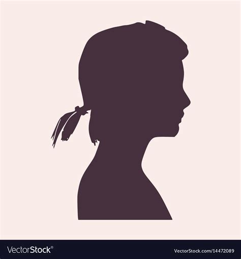 Hitta perfekta side face silhouette bilder och redaktionellt nyhetsbildmaterial hos getty images. Silhouette of a female head face side view Vector Image