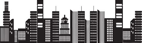 Black Building Vector Png Clip Art Library