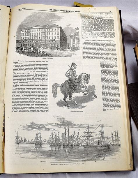 The Illustrated London News 1846 1861 11 Folio Volumes By Etc
