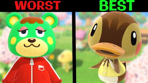 Most Loved And Hated Villager From Every Species Animal Crossing New
