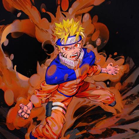 1080x1080 Naruto Uzumaki Illustration 2023 1080x1080 Resolution
