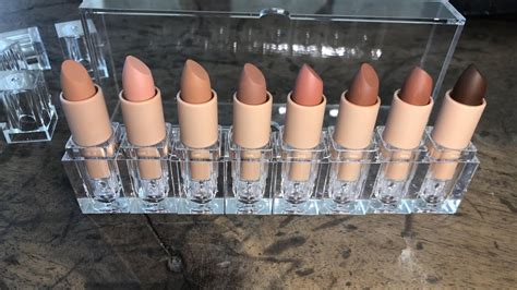 KKW Beauty NEW Nudes Creme Lipstick Swatches From KKW IG Story YouTube