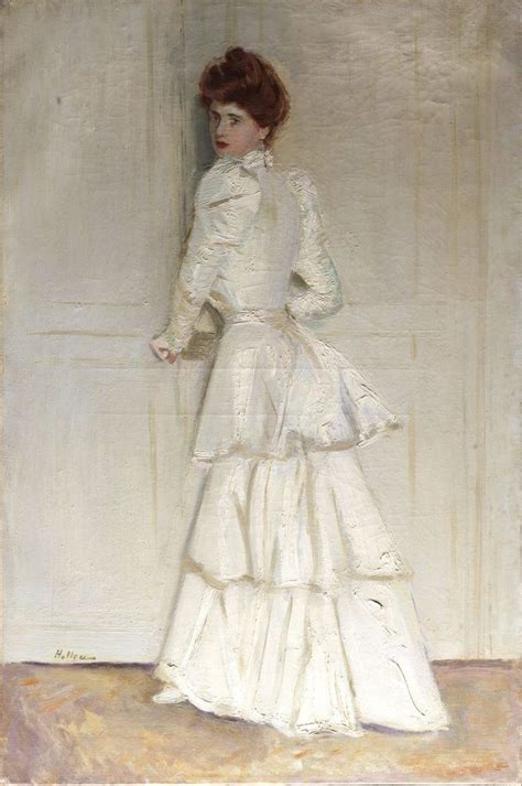 Paul César Helleu 1859 1927 Portrait De Mme Helleu Victorian