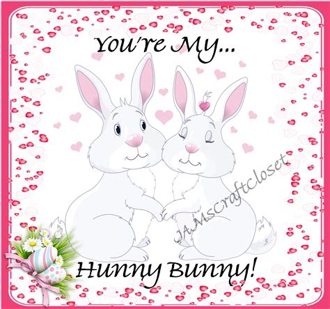 You Are My Hunny Bunny Digital Graphic Svg Png Jpeg Download Country D