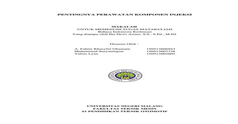 2.1 konflik sosial/pertentangan dapat diartikan sebagai suatu proses antara dua orang atau lebih. Contoh Cover Makalah UM