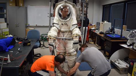 Spacesuit Simulation What Its Like To Wear An Astronauts Outfit Space