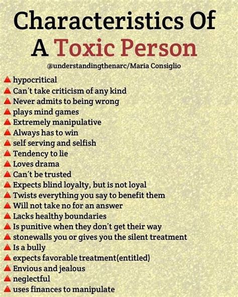 10 Signs Of Toxic People