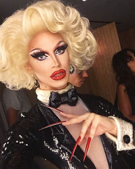 Aquarias Stunning Drag Queen Makeup On Instagram