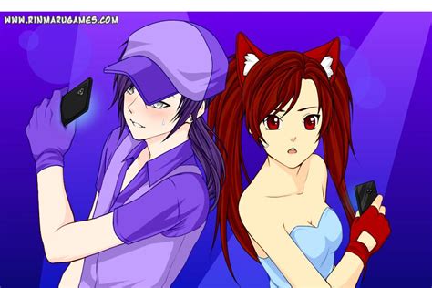 Purple Guy X Phone Girl By Starfiregirl124 On Deviantart