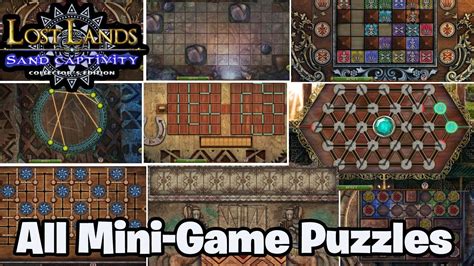 Lost Lands 8 Sand Captivity All Mini Game Puzzle 1 22 Solution Youtube