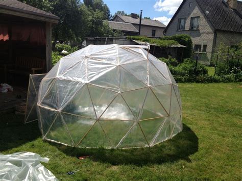 A greenhouse is a brilliant addition to a garden as a place where you can get a head start on sowing seeds, seedlings, and small plants, as well as an ideal place to propagate new plants and overwinter more tender plants. DIY Geodesic Dome Greenhouse | The Owner-Builder Network