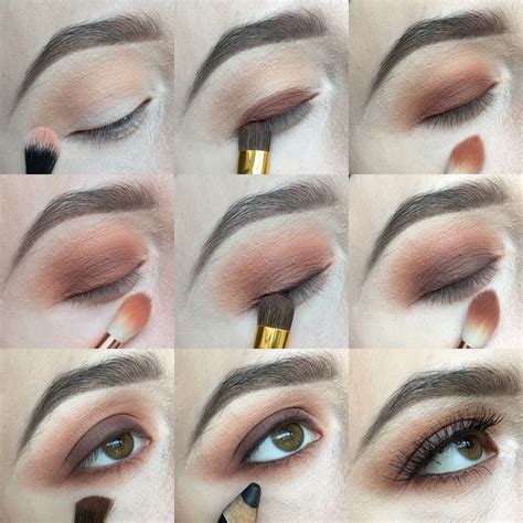 Easy Eye Makeup For Brown Eyes Step By Step Eyeshadow Maquillage