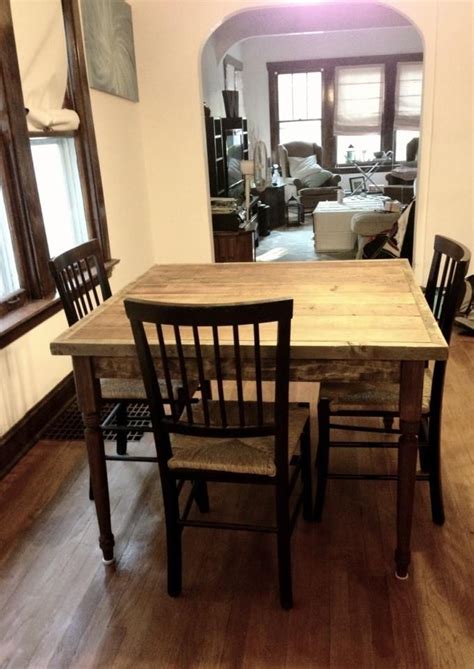 This piece was inspired by a vintage farm table we found in lyon. Custom Reclaimed Wood Kitchen Table by manga | CustomMade.com