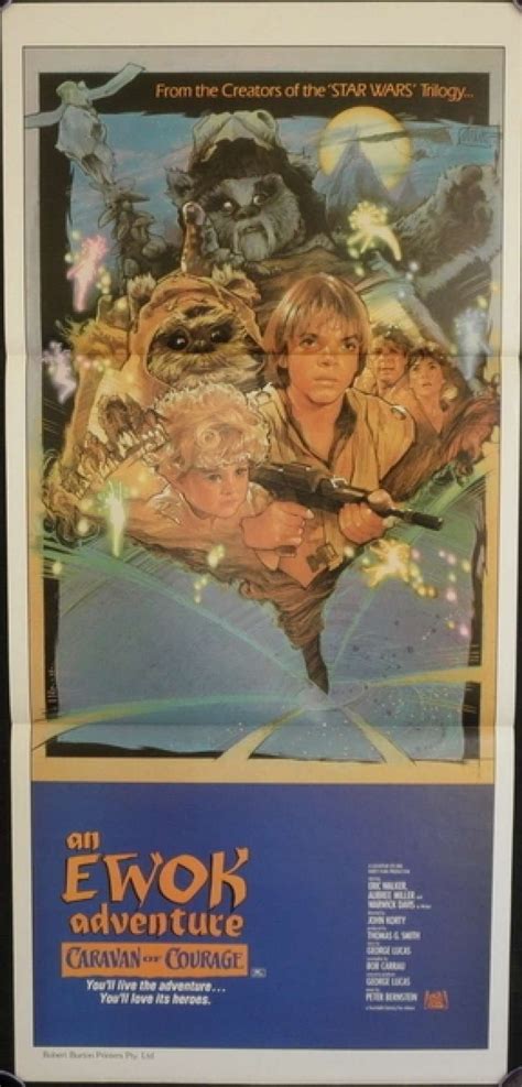 All About Movies Caravan Of Courage The Ewok Adventure Movie Poster