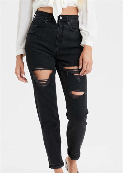 American Eagle Black Magic Mom Jean | Women jeans, Mom jeans, Clothes