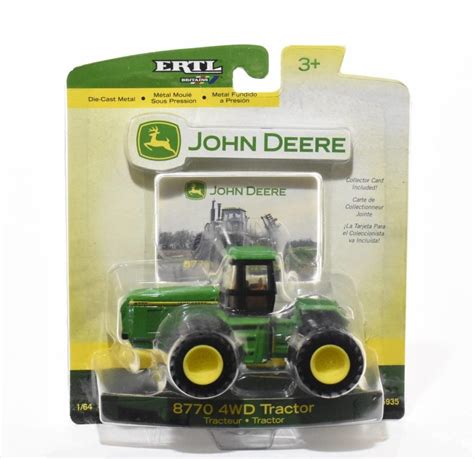 164 John Deere 8770 4wd Tractor With Triples Daltons Farm Toys