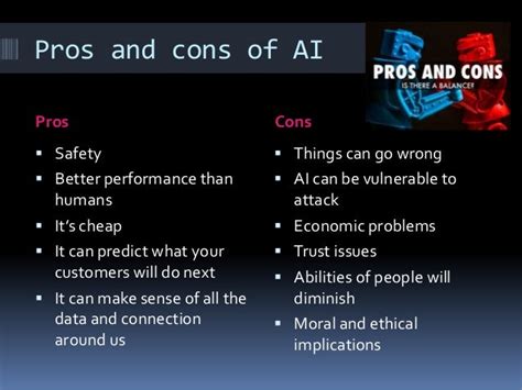 11 Pros And Cons Of Artificial Intelligence You Should Know Gambaran
