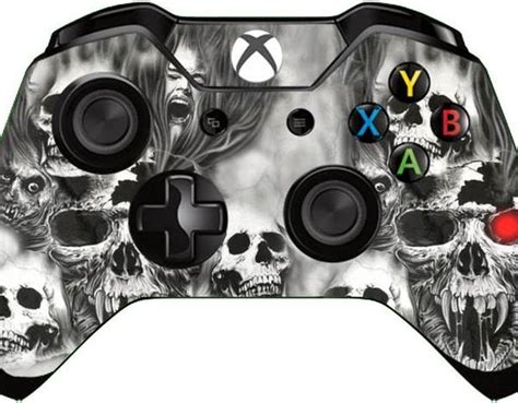 Xbox One Controller Skin Sticker Skulls Dead Souls