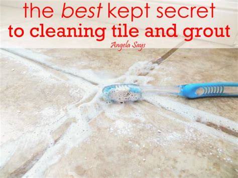 Thus, let us discuss some tools you will need for cleaning and maintaining your grout, as well as some tips to. The Best Kept Secret to Cleaning Tile and Grout - Angela Says