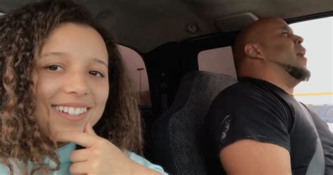 texas dad sings tennessee whiskey in car while proud daughter films