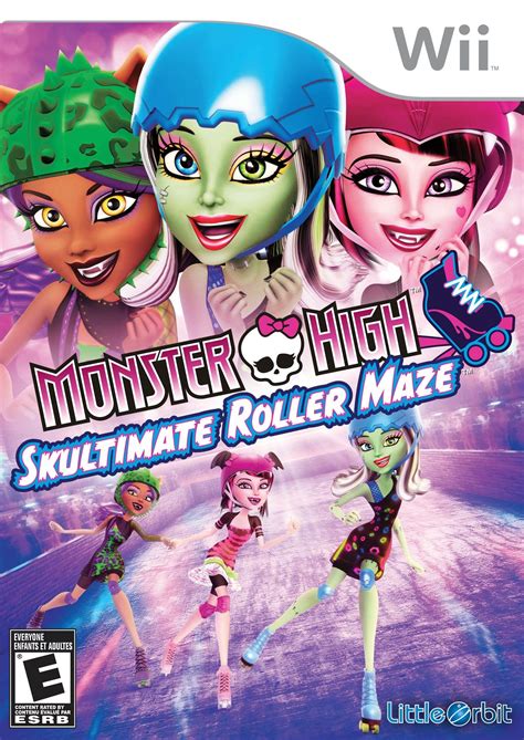 Monster High Skultimate Roller Maze Nintendo Wii Monster High Monster High Characters Monster