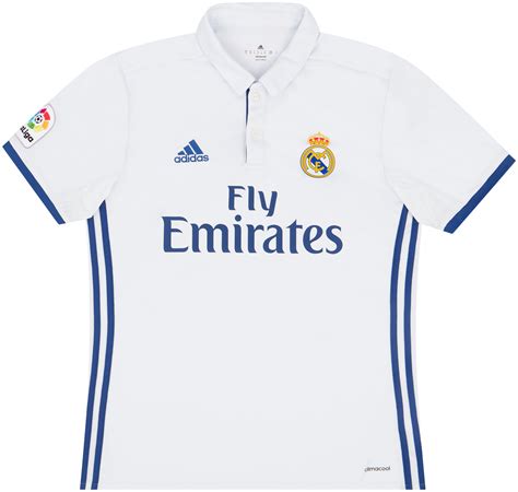 Adidas Junior Real Madrid Home Jersey Official 2022 23