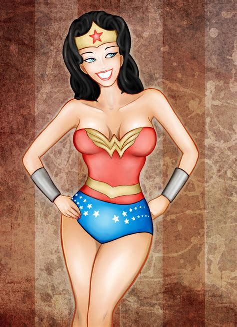 Wonder Woman Pinup By Travellingthec0sm0s On Deviantart
